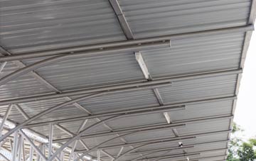 installing High Hatton metal roofing